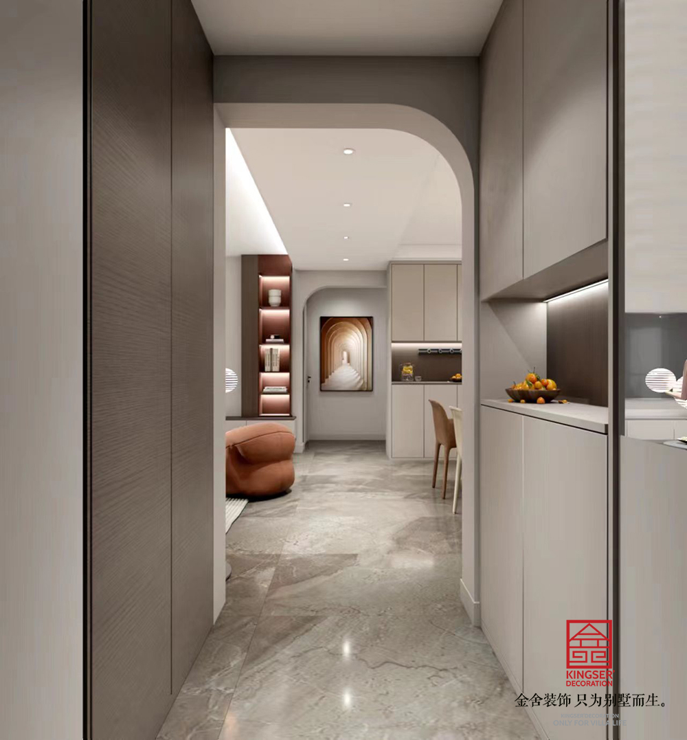 中海九樾143平米现代风格装修案例